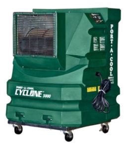 Cyclone 3000 evaporative cooler - 75 sq m - Click for larger picture
